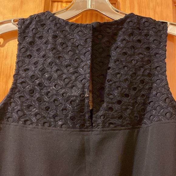 Banana Republic Black Lace Romper with Drawstrings - Picture 6 of 6